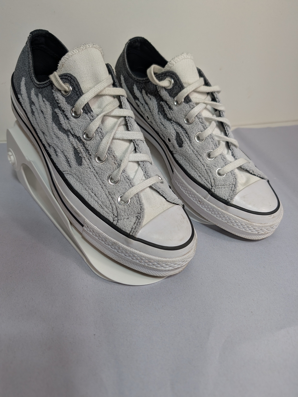 Converse Chuck 70 Ox Archive Flames n's Gray & White M6.5/W8.5